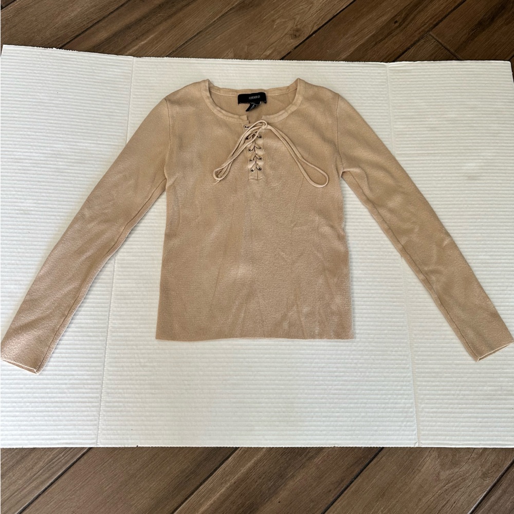 Forever 21 womens long sleeve top